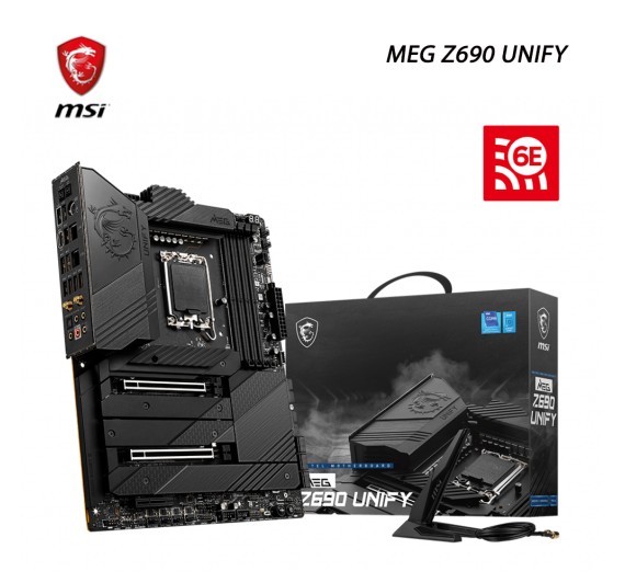 MAINBOARD (เมนบอร์ด) LGA1700 MSI MEG Z690 UNIFY Warranty 3 y. (สินค้าใหม่)